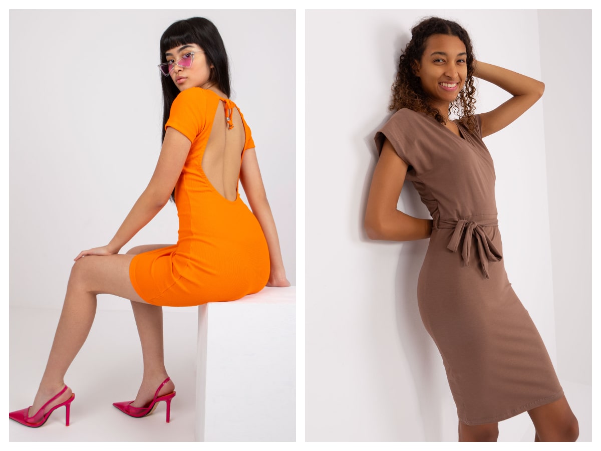 Sukienki dopasowane basic – idealne modele na lato